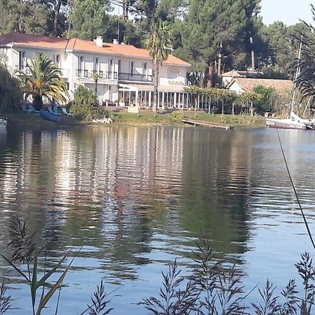 Hotel La Caravelle Logis Biscarrosse Esterno foto