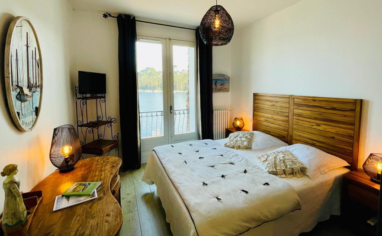 Hotel La Caravelle Logis Biscarrosse Esterno foto
